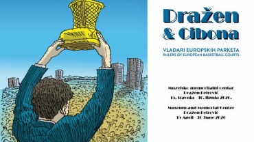 Otvorena izložba Dražen & Cibona – vladari europskih parketa